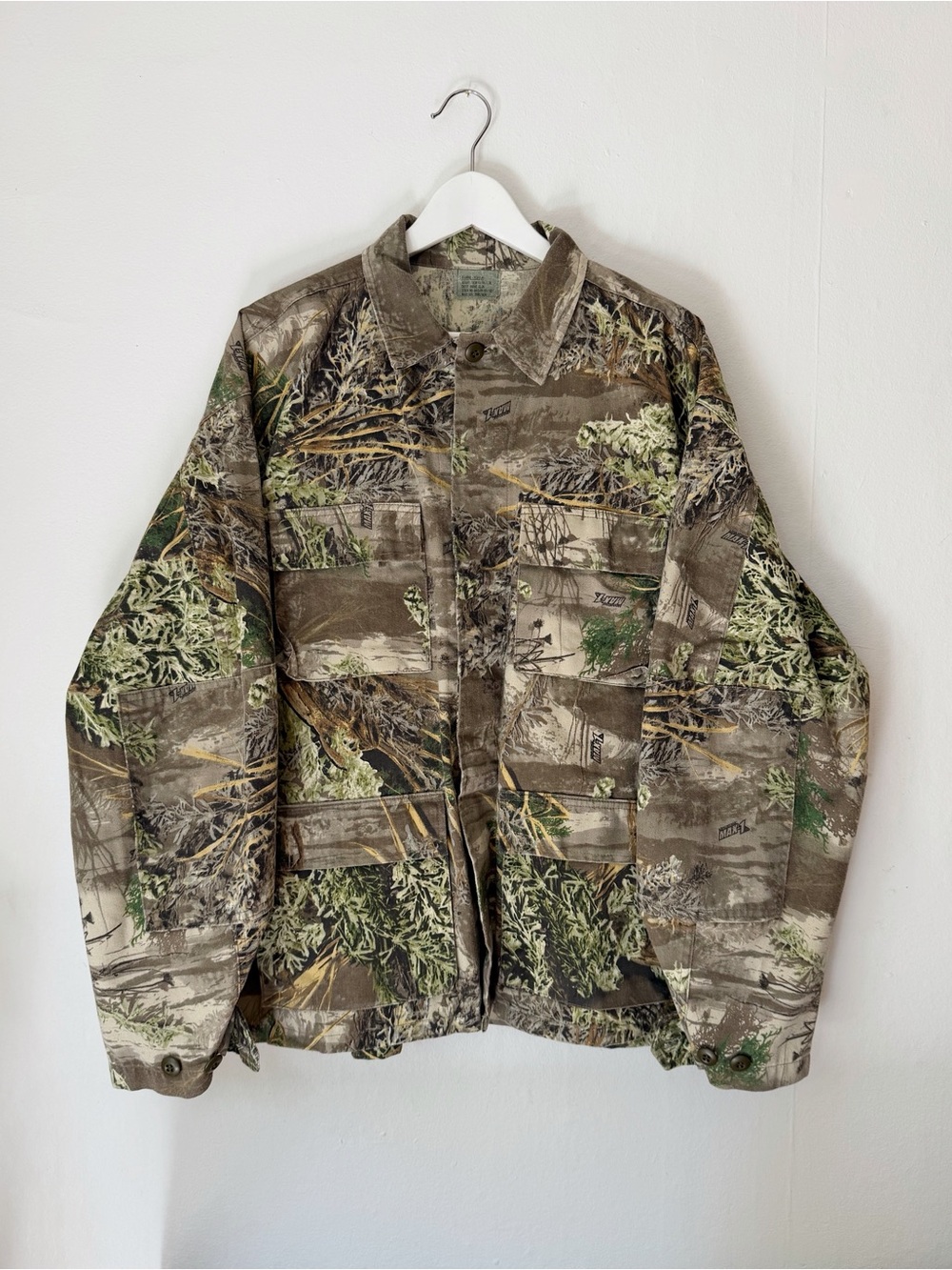 90s Realtree Max-1 Sportswear Camo BDU Combat Chore Jacket - USA